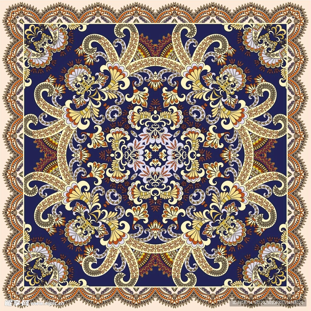 欧式花纹 装饰花纹 背景  底