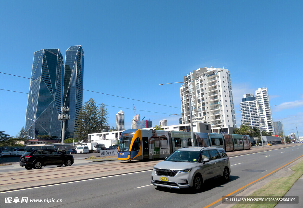 黄金海岸城市风景