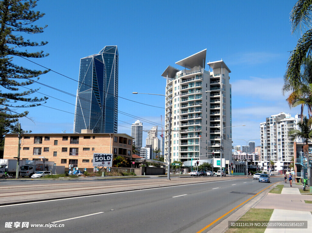 黄金海岸城市风景