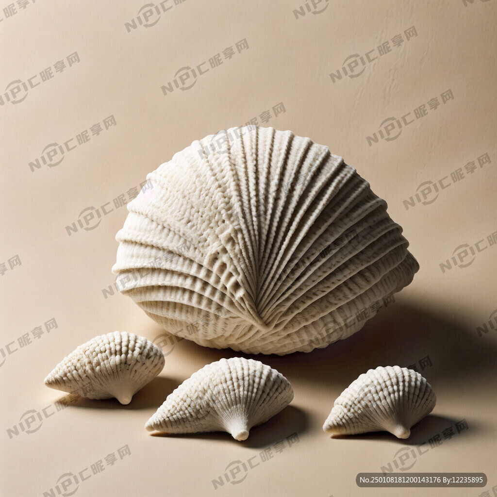 针织画面感 贝壳形