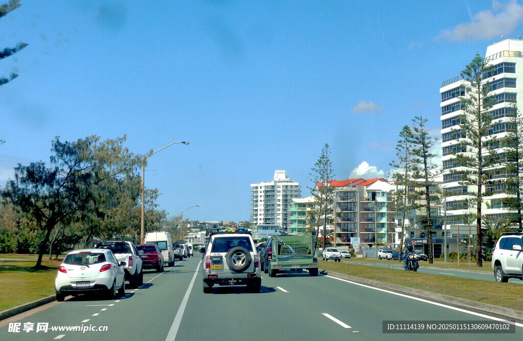 黄金海岸城市风景