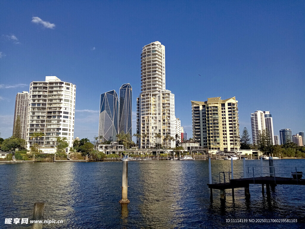 澳大利亚黄金海岸城市风景
