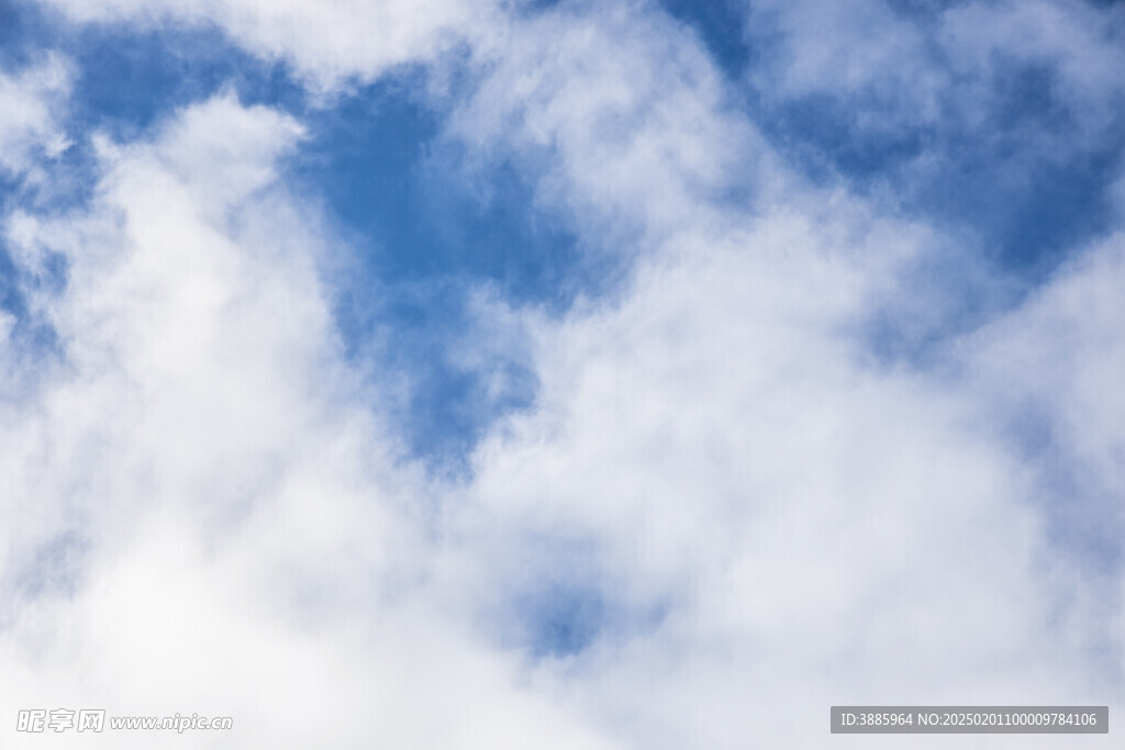 蓝天白云照片