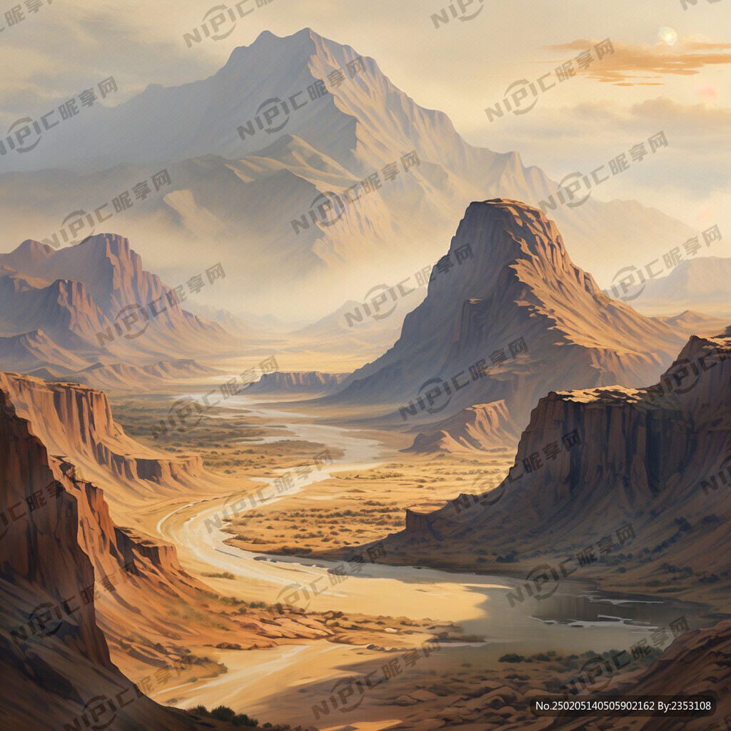 超大广角 俯视视角 大漠孤烟直