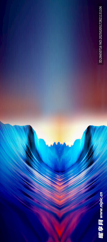 质感彩色展架背景