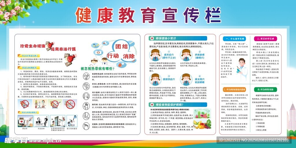 健康教育宣传栏