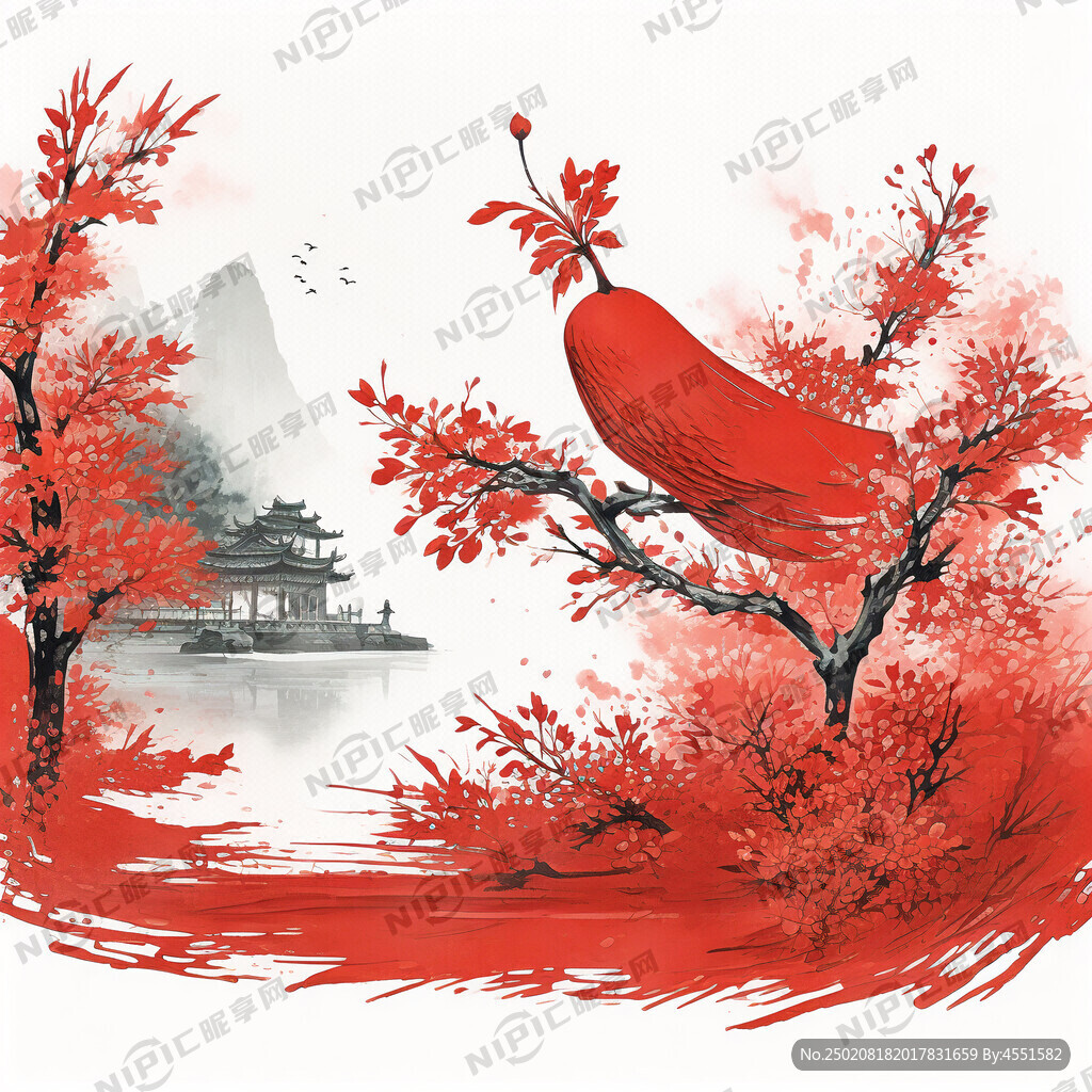 大庙香水梨剪纸生成