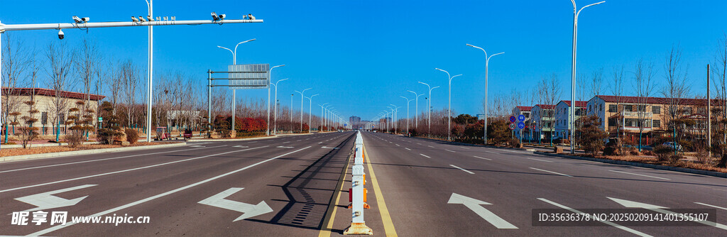 鄢陵锦绣路至高铁站景观全景照