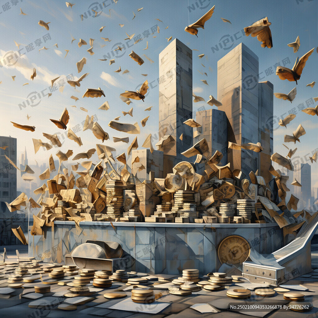 财务公司背景墙