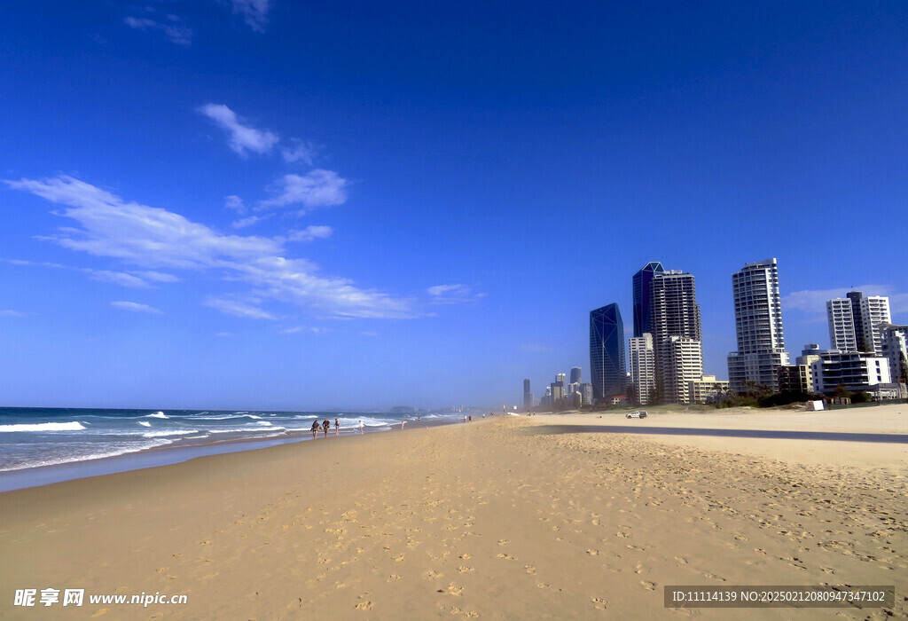 澳大利亚黄金海岸海滨风景