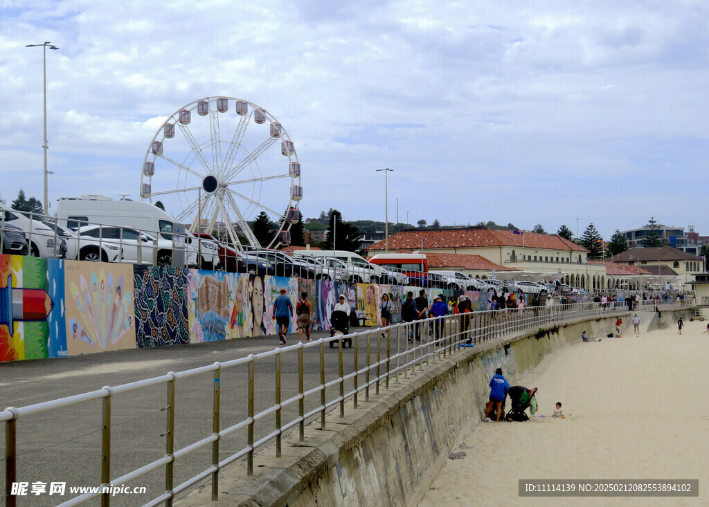 澳大利亚邦迪海滨风景