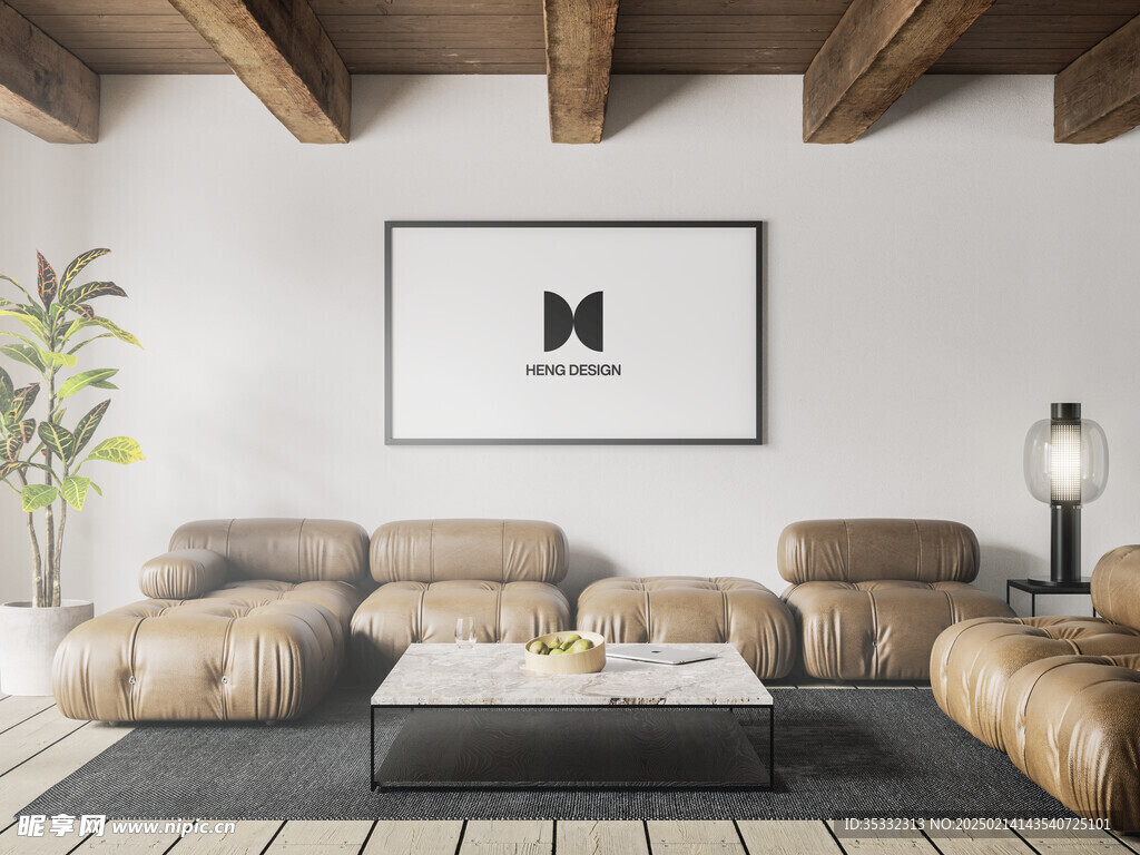 高级装饰画样机