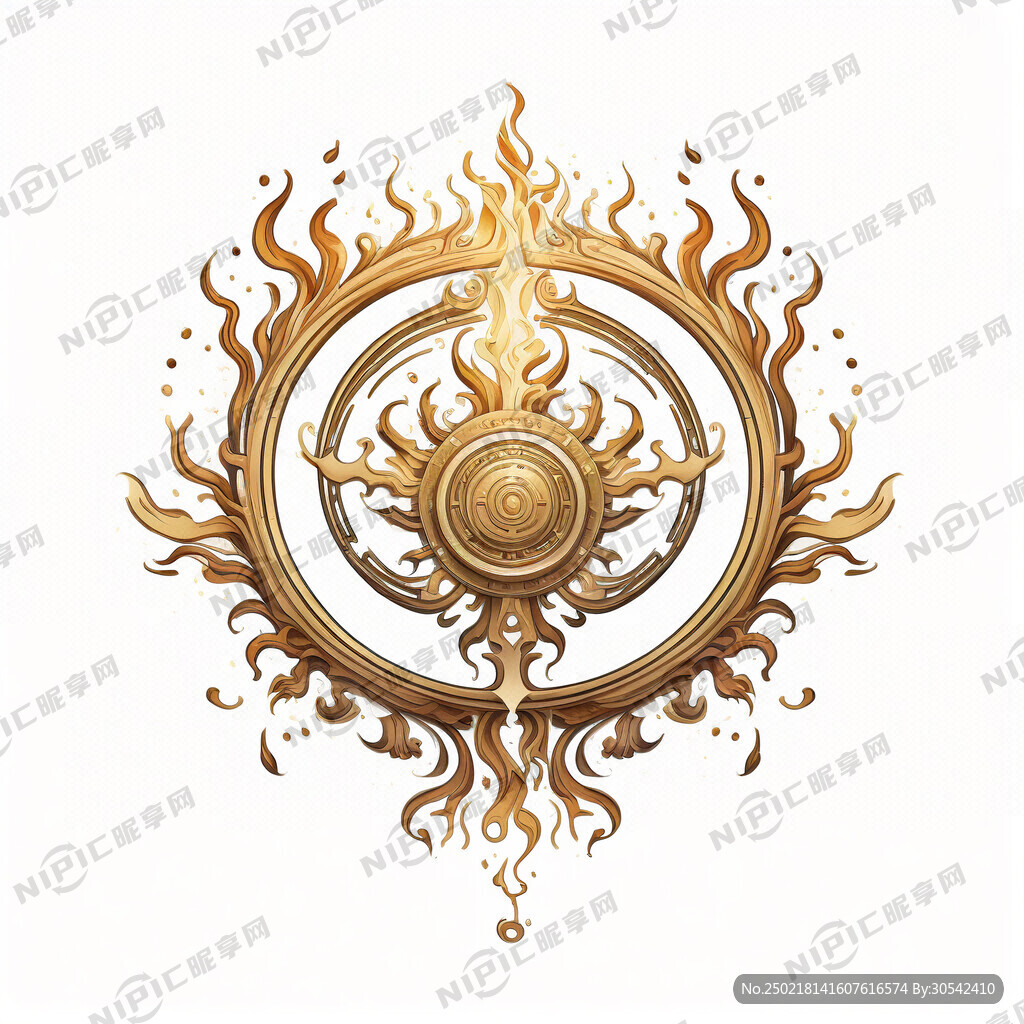 风火轮 被火焰包裹 3D效果