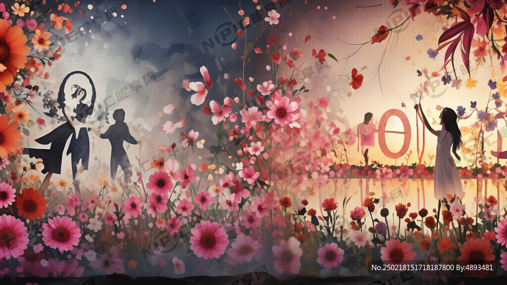 三八妇女节活动背景   简单