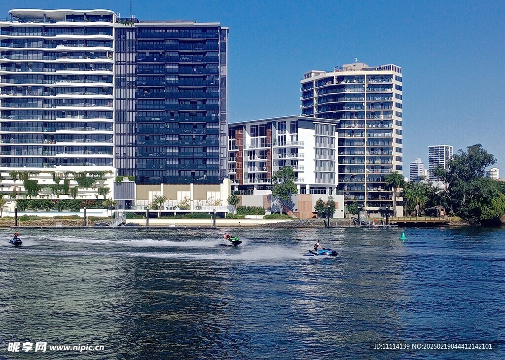 黄金海岸城市风景