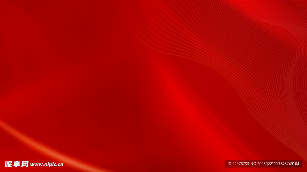 红色背景