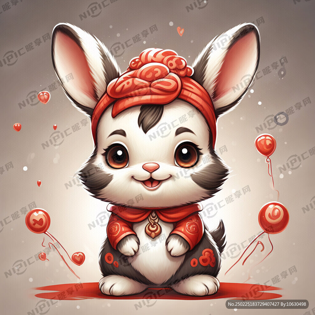 以十二生肖为主题 表情可爱