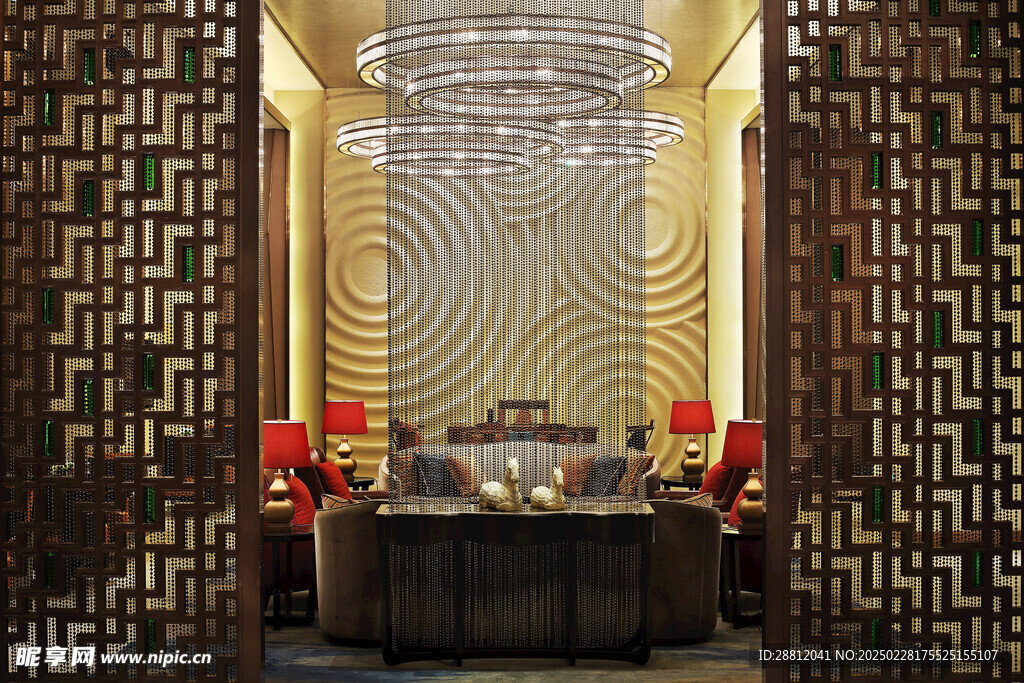 酒店大堂接待区