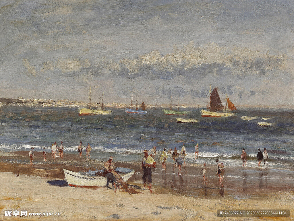 锡戈油画风景画图片