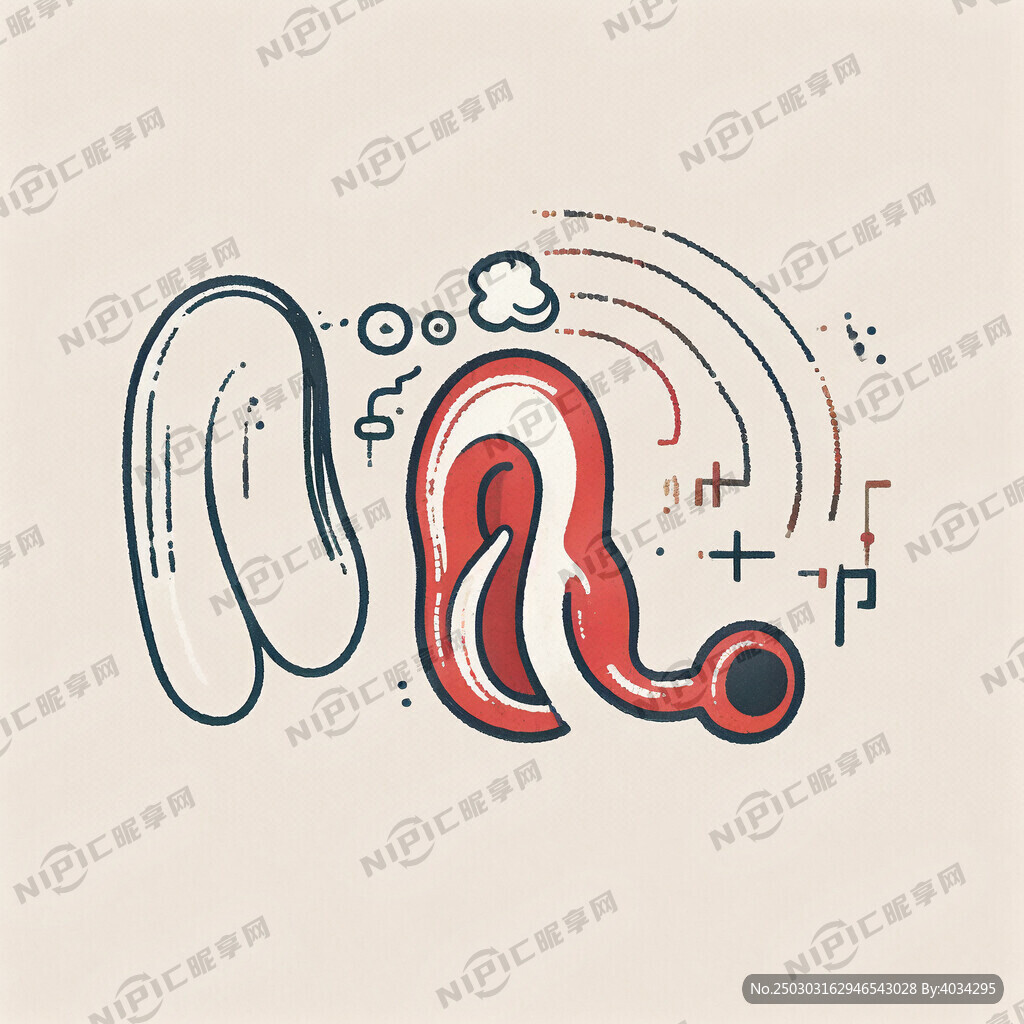 耳鼻咽喉简笔画