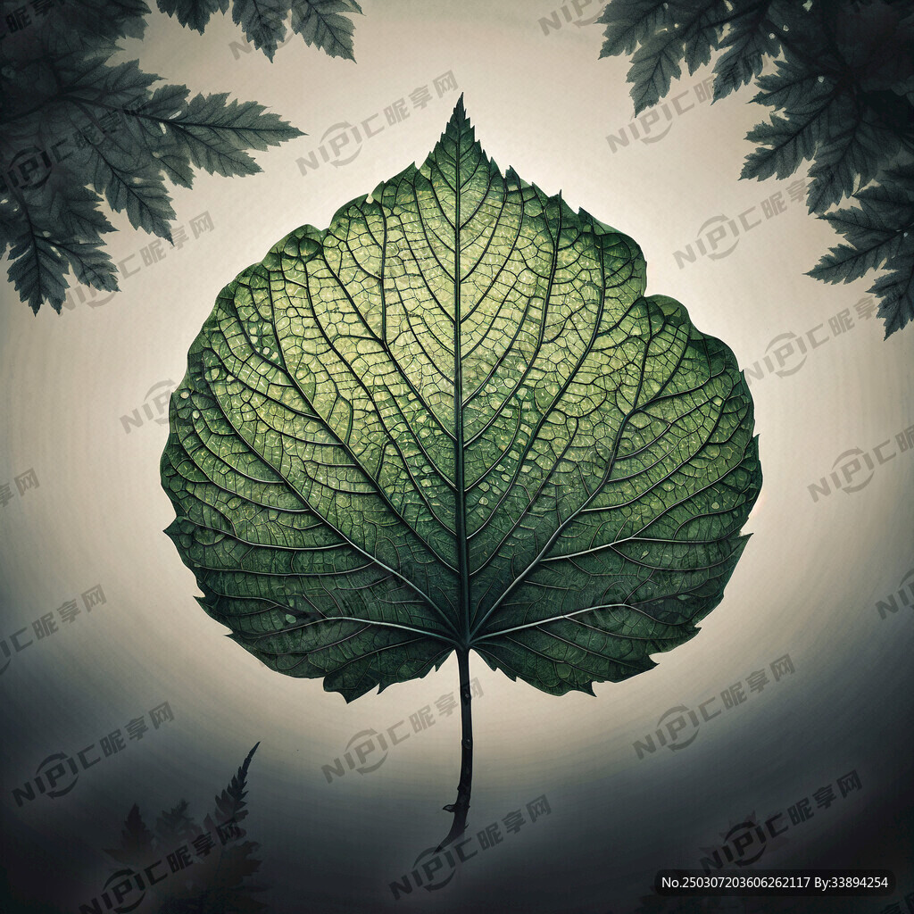 一片树叶的联想