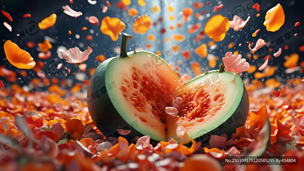 甜瓜 超高清 细节刻画