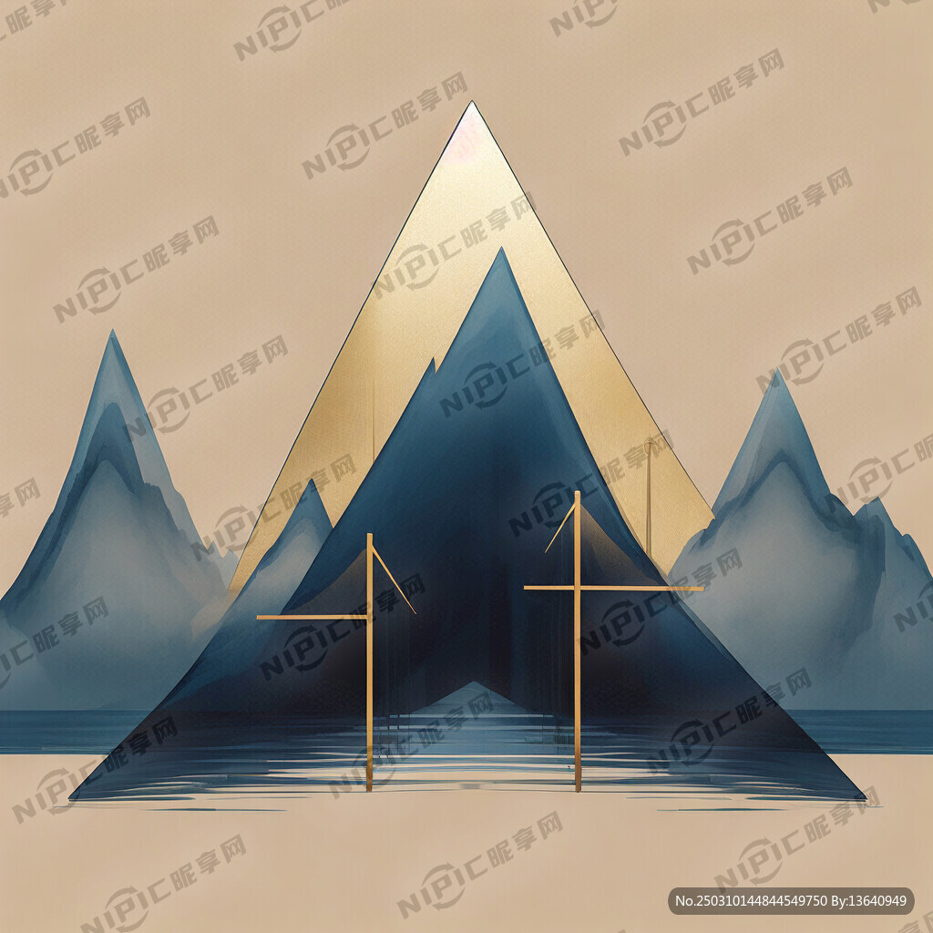 名称甬鑫 配色深蓝加金色渐变