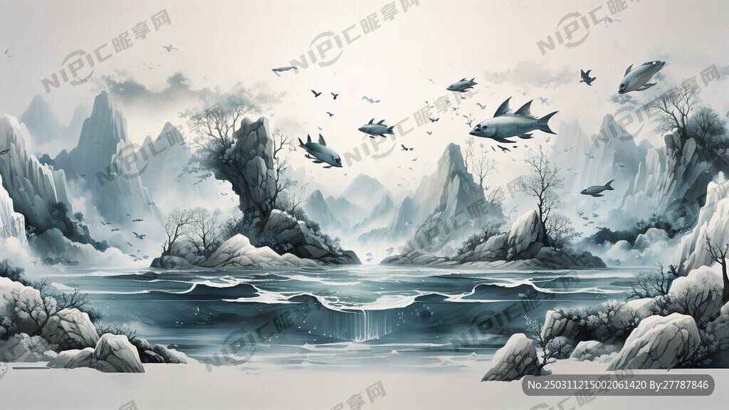 海底世界3d立体背景