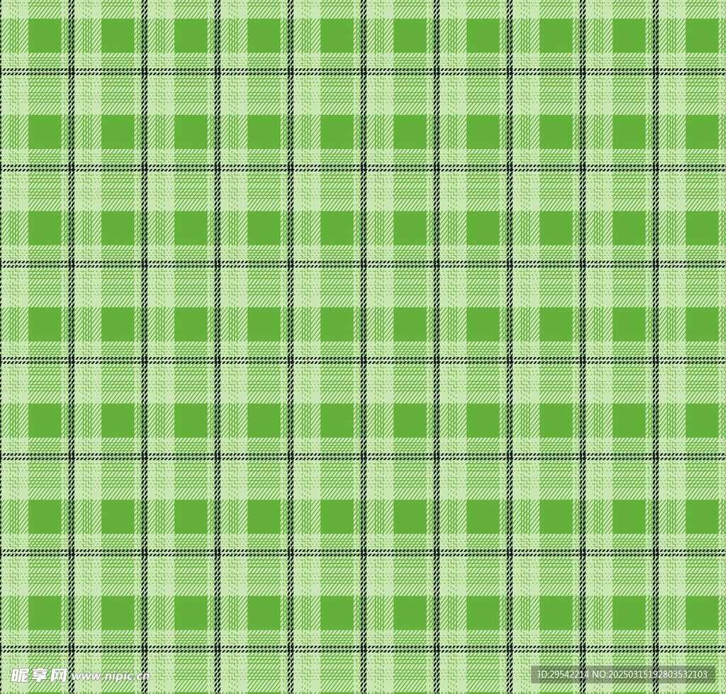 绿色斜纹格子
