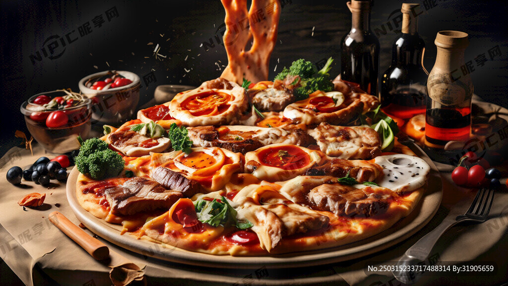 阿尔卑斯牛排披萨红酒自助