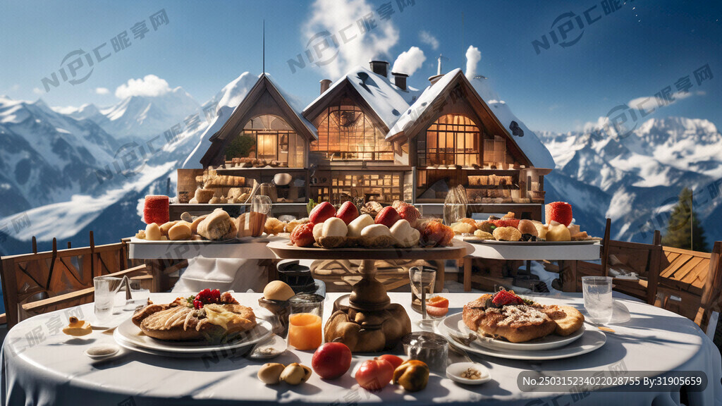 阿尔卑斯山自助西餐厅