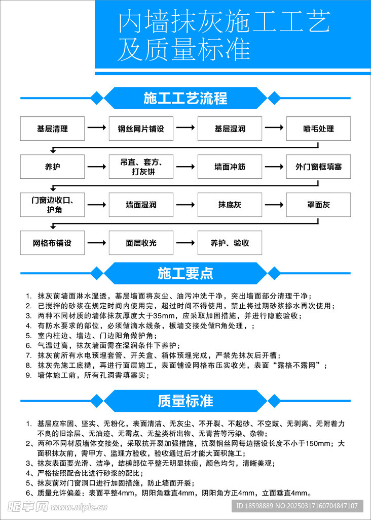 施工及质量标准