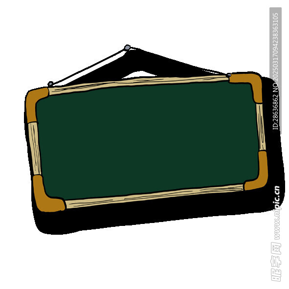 黑板边框