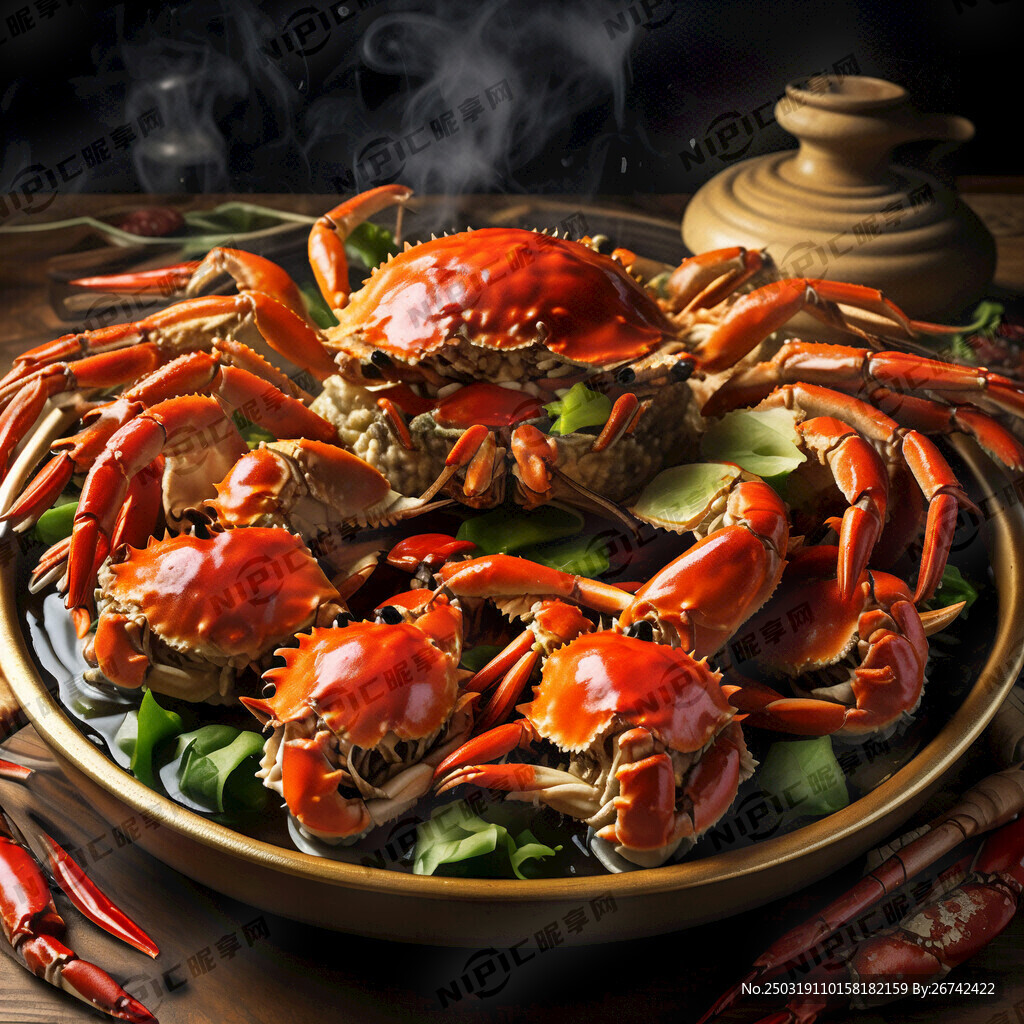 螃蟹 虾 火锅