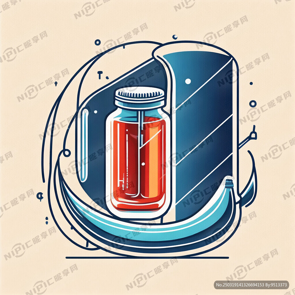 保健品 降血脂 降血压 线条图