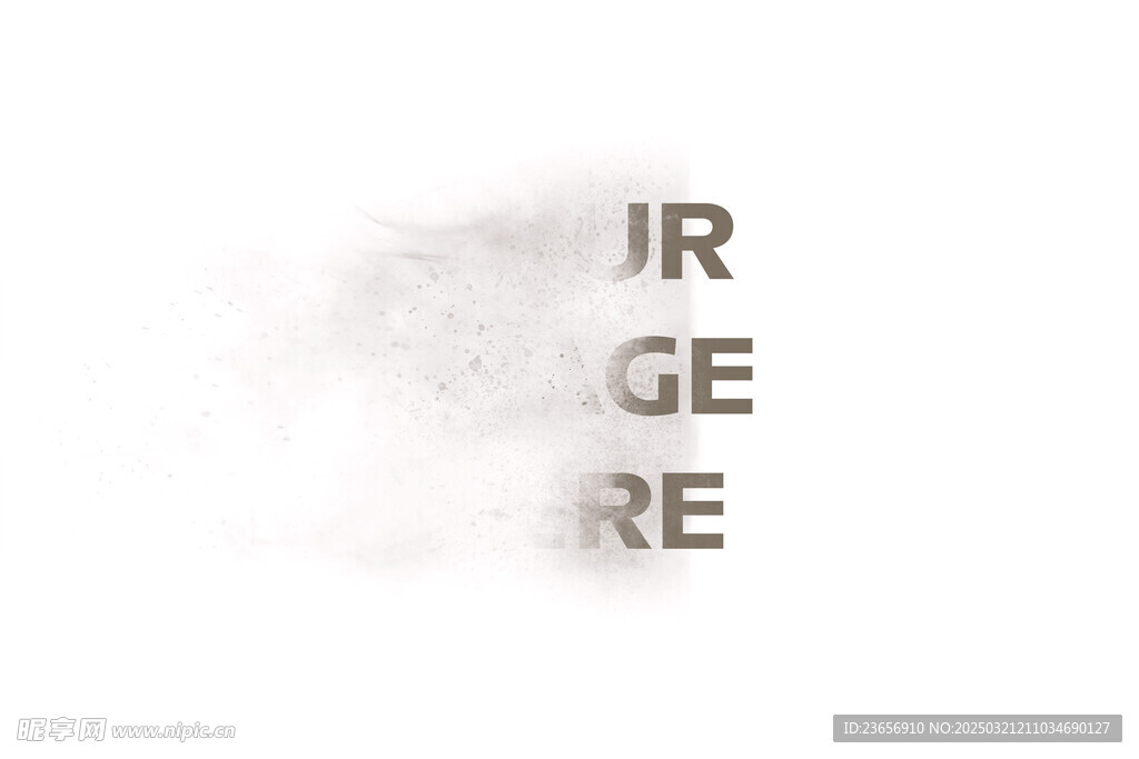 渐隐消失消散文字效果 