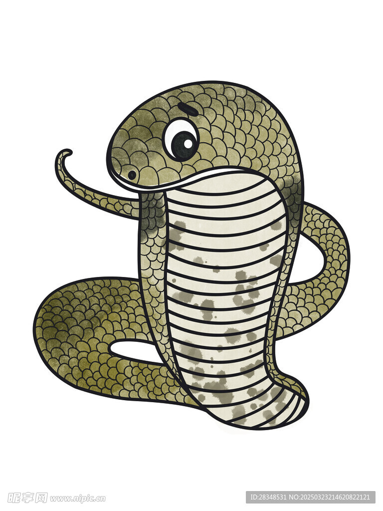 蛇卡通