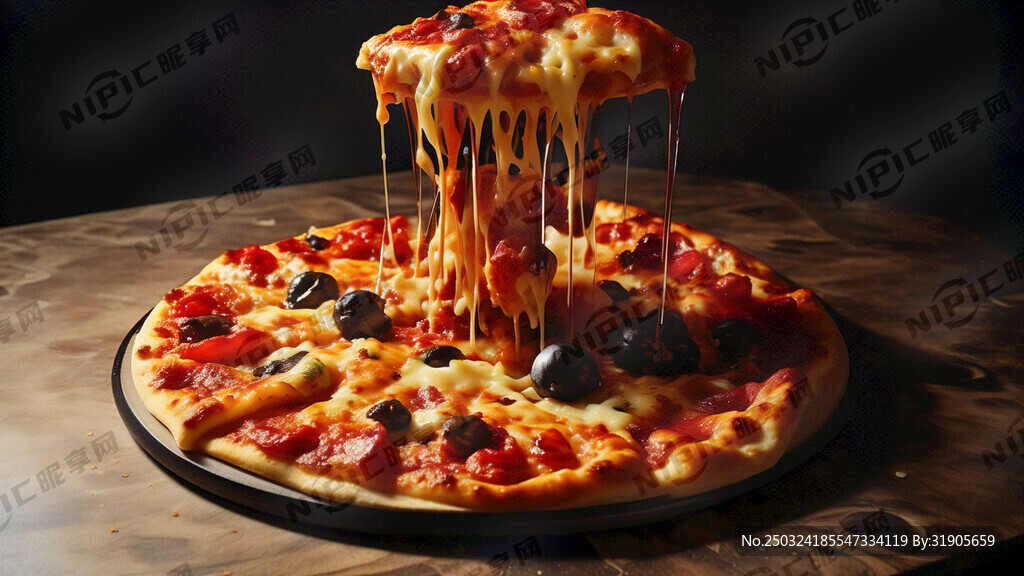 披萨红酒高脚杯