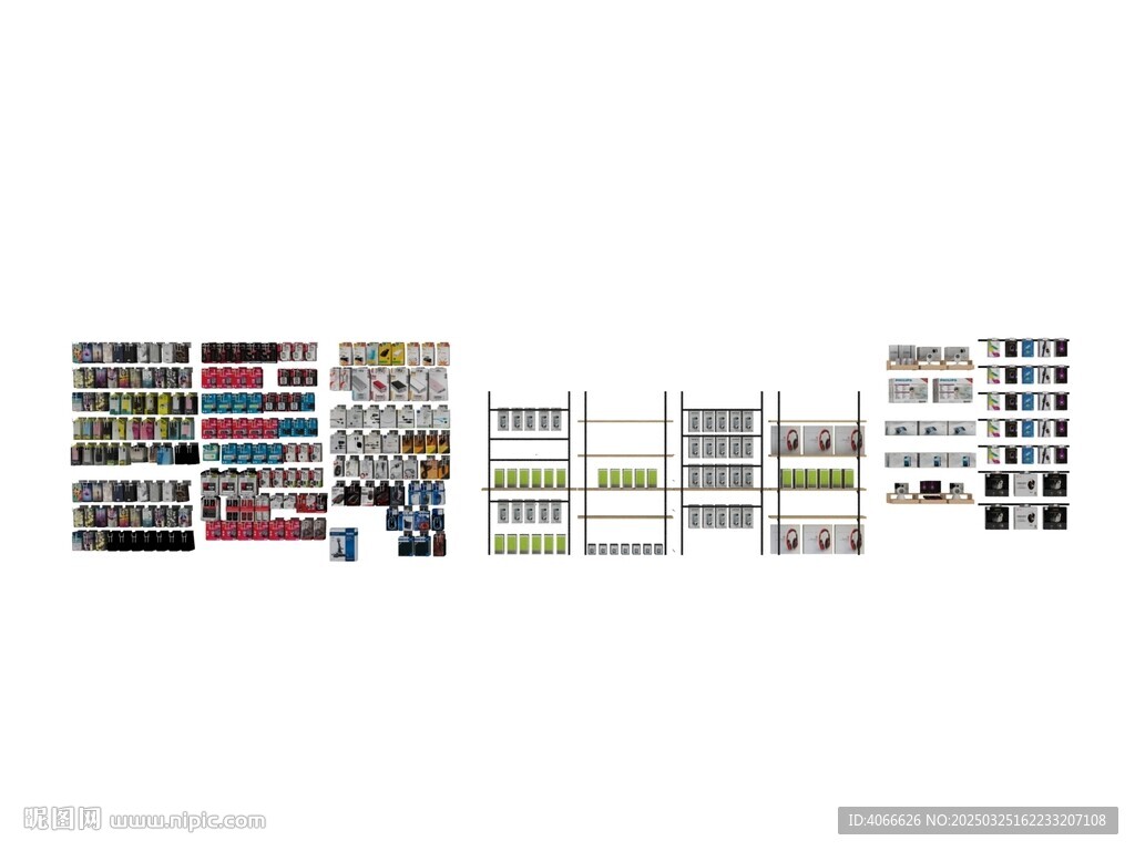 手机配件3d模型