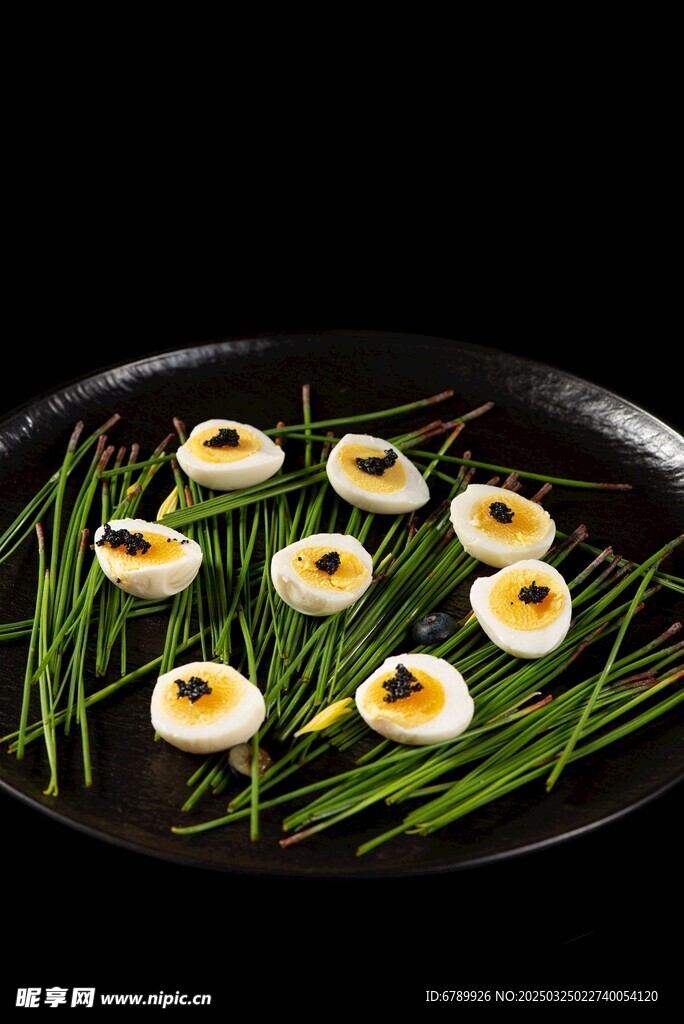 黑松露配山鸡蛋
