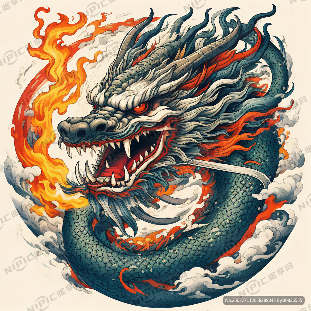 一个龙嘴会喷火的型太的形态里面