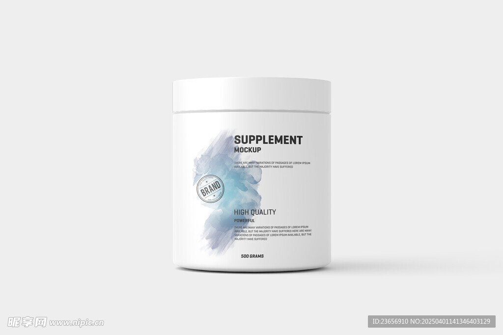 能量保健蛋白包装样机 