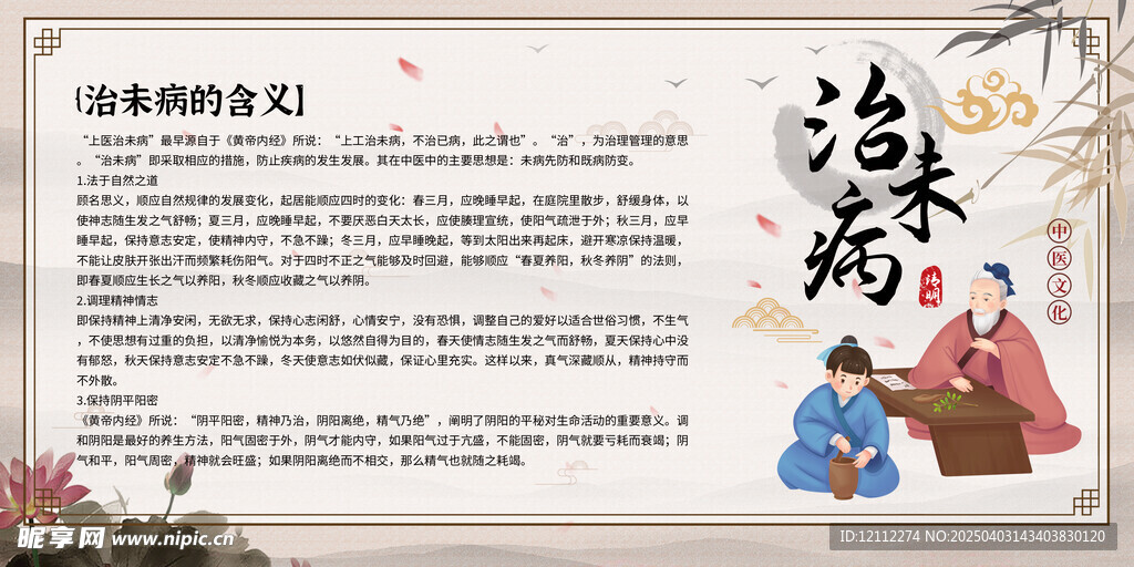 治未病宣传栏