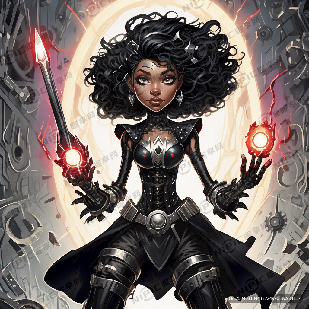 机械黑魔导女孩 超炫魔法 金属