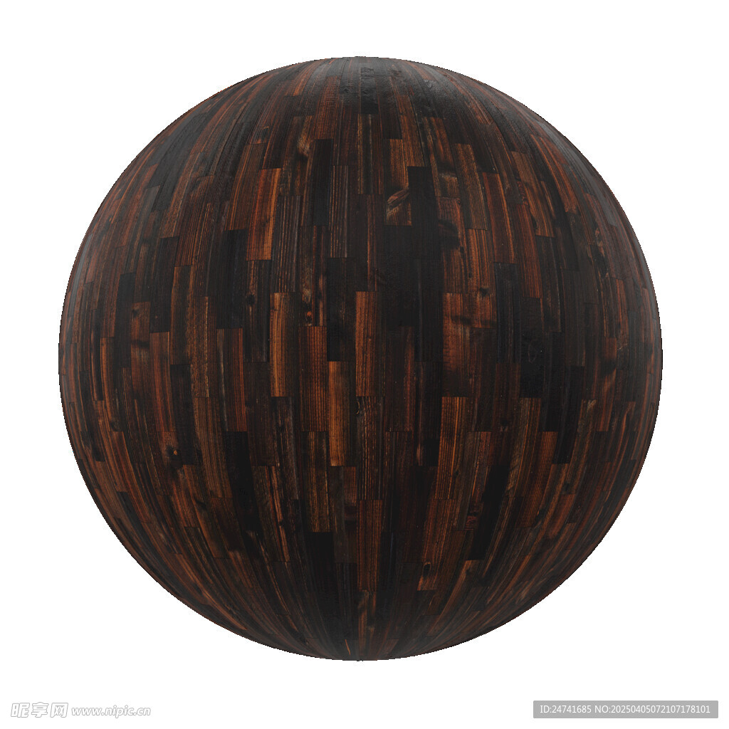 圆形木纹