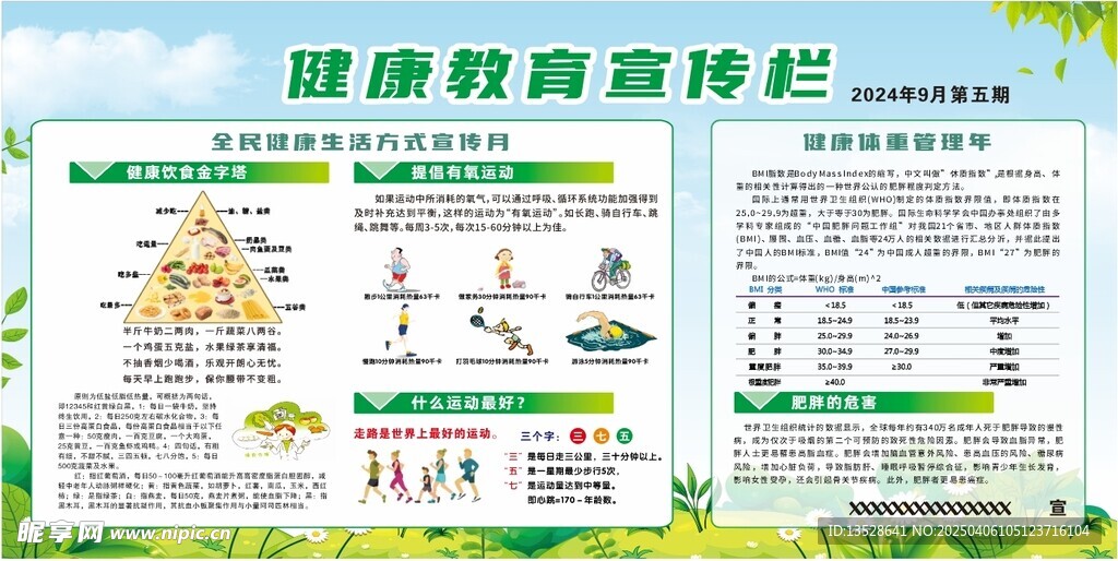 健康教育宣传栏