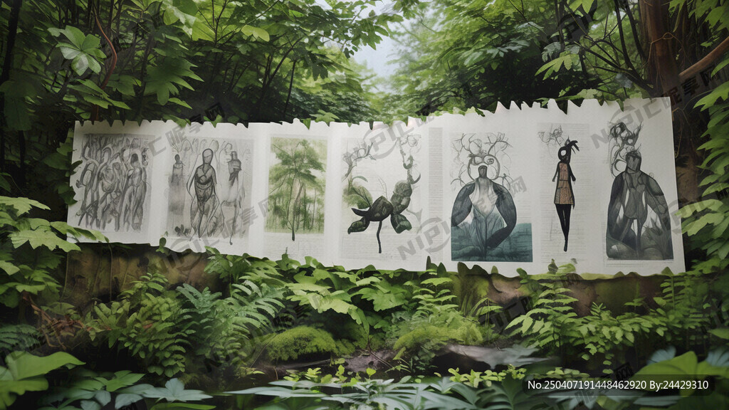 保护野生植物宣传册