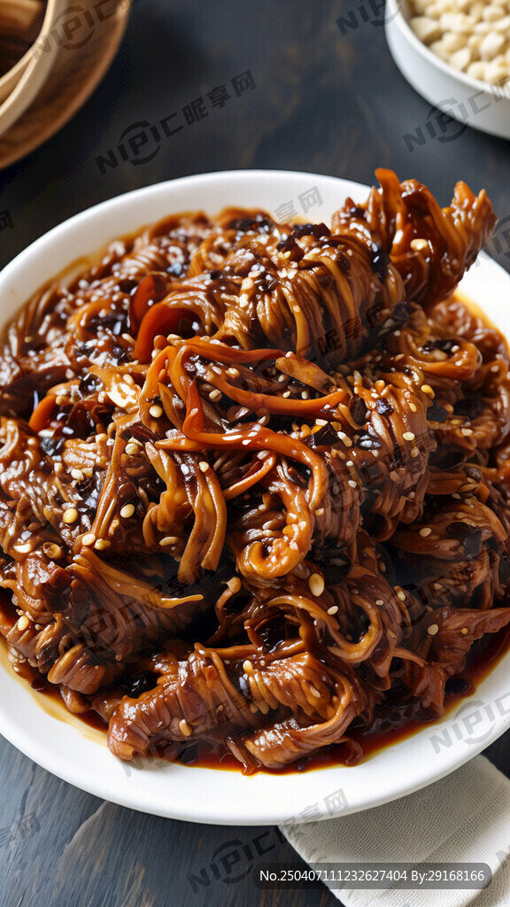 麻酱素牛筋辣条