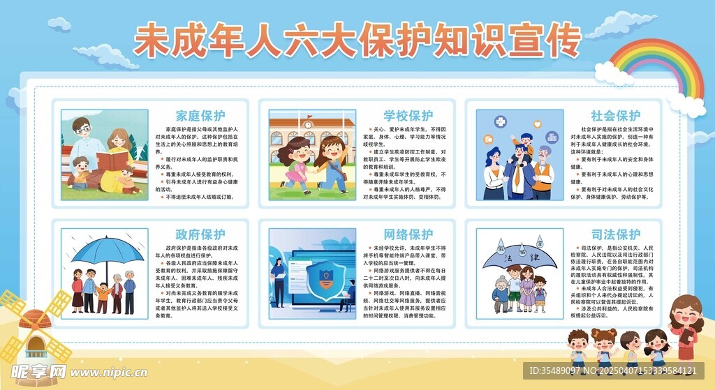 未成年人六大保护知识宣传