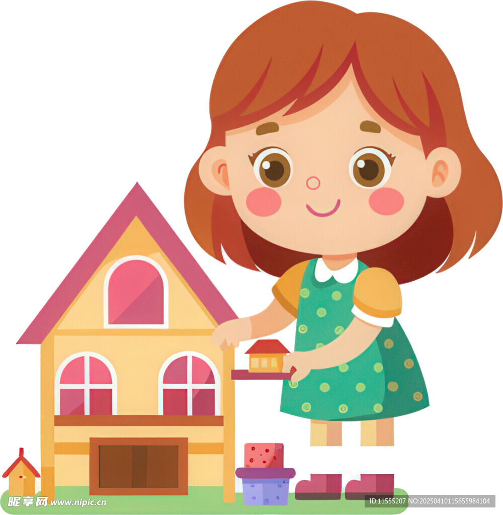 孩子玩具角色扮演免抠图 